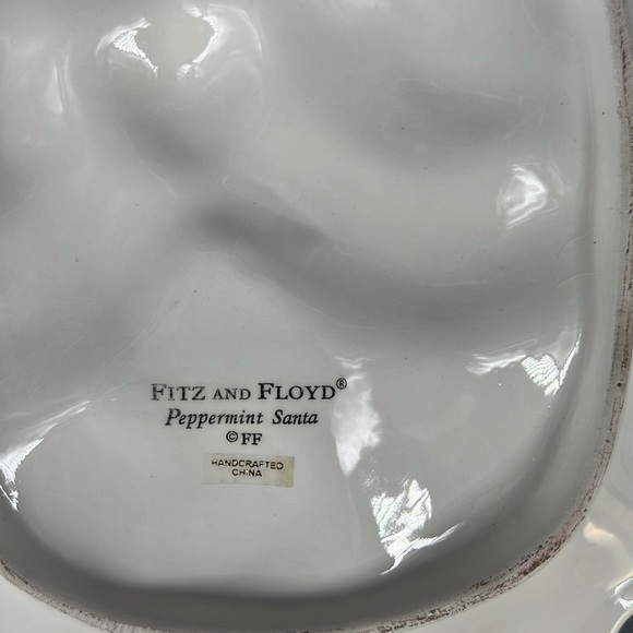 Fitz and Floyd Peppermint Santa - Picture 9 of 11